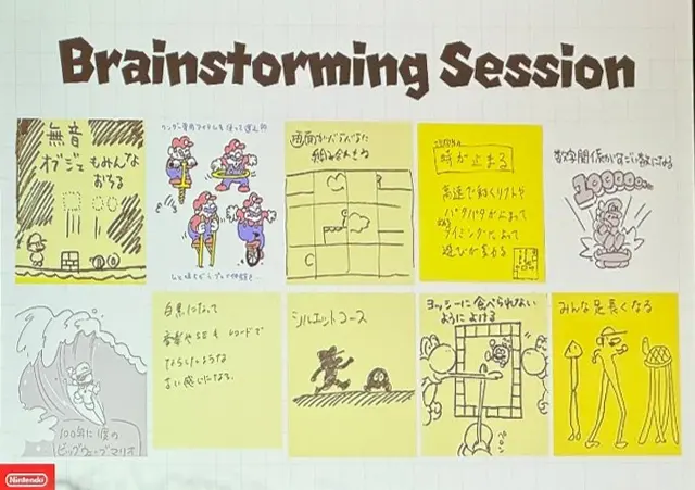 Super Mario Bros. Wonder Brain Storming