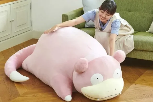 Slowpoke de peluche gigante