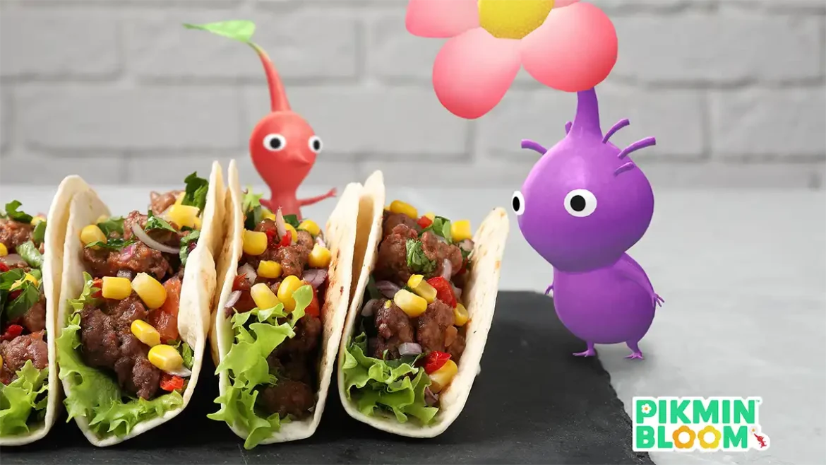 Pikmin Bloom Tacos