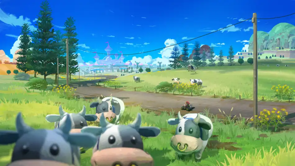 Mario Kart World vaca