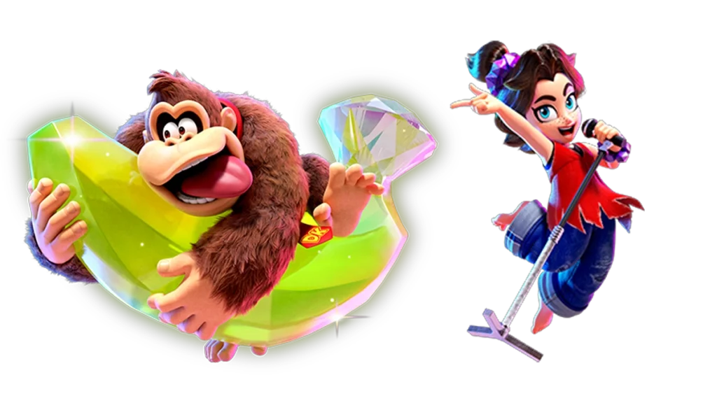 Donkey Kong Bananza personajes