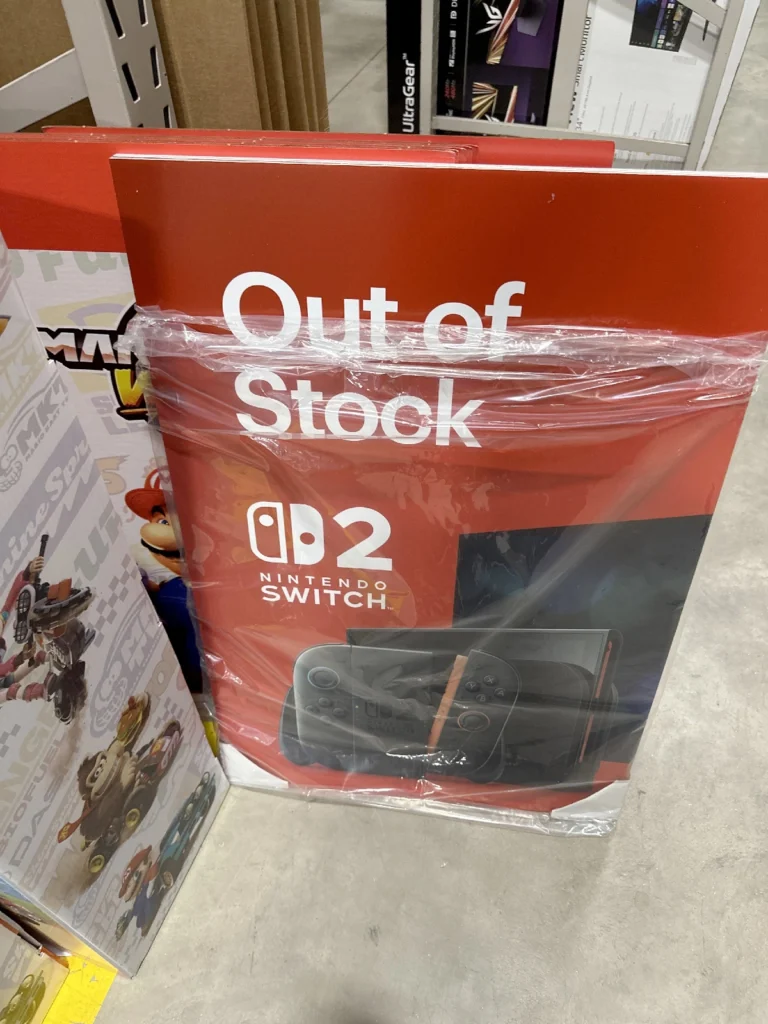 Nintendo Switch 2 Agotada