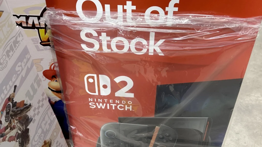 Nintendo Switch 2 Out of Stock
