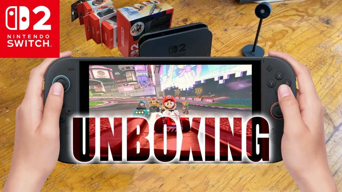 Nintendo Switch 2 Unboxing