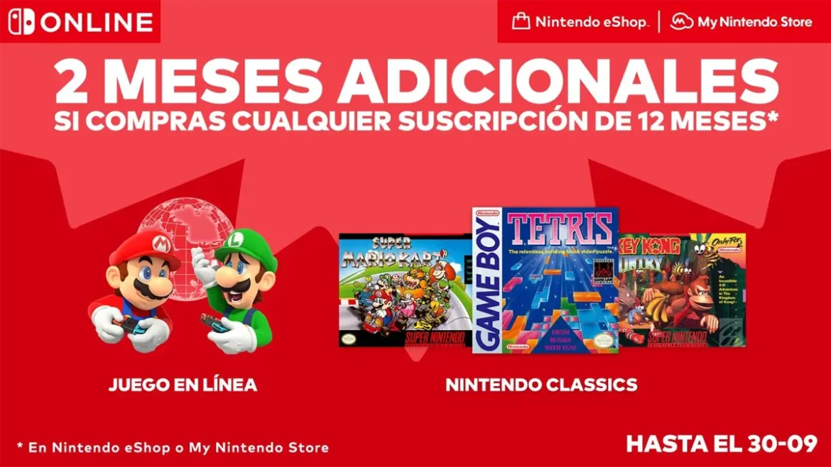 Nintendo Switch Online 2 meses gratis - Nintrend